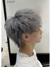 【tomo限定クーポン】似合わせメンズカット×ケアブリーチ×カラー　￥11000