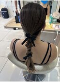 タイトな編みおろし