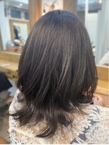 ニューライン 豪徳寺 山下(New-Line)&nbsp;20代30代グレージュ外ハネくびれミディ