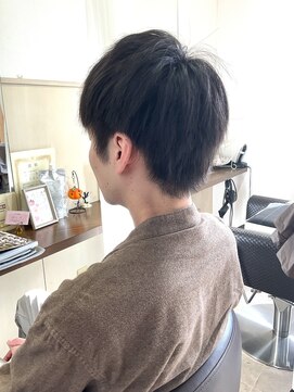 コアフィールフィス(COIFFURE fils) 【見附　今町】刈り上げないショートスタイル　清潔感