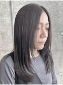 【福田隆晃】ダークグレージュ/フェミニンロング/似合わせカット