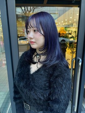 コレットヘアー ザモリオカ(Colette HAIR the MORIOKA) ダークラベンダー×レイヤー