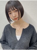 ショートボブ縮毛矯正 10代20代30代40代