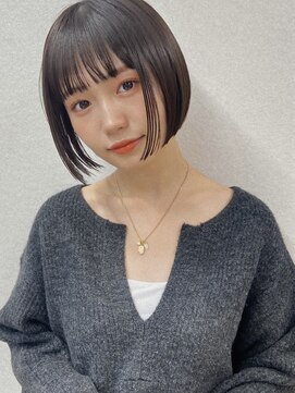 サンドハーツギンザ(sand Hearts ginza) ショートボブ縮毛矯正 10代20代30代40代