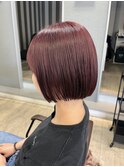 切りっぱなしボブ