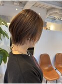 大人可愛いマッシュショートボブウルフカット◎30代40代50代60代
