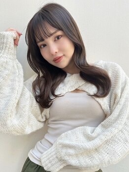 ルアナ(Luana)の写真/【学生人気No,1★カット&透明感カラー&ケラチンTr￥5980】社会人1、2年目の方もご使用いただけます!