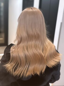 ラピス 福岡天神店(Lapis) ミルクティー/ハイトーン/ブリーチ/髪質改善