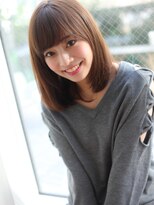 マイラ 銀座(myla) 小顔ミニ外ハネボブイメチェンワイドバング美髪ホワイトブロンド