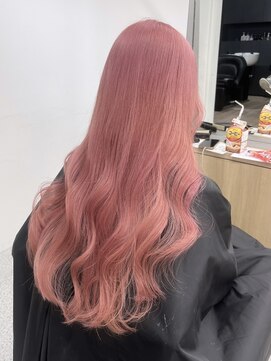 ペレ 渋谷(PELE) ホワイトグレージュ/デジタルパーマ/チェリーブラウン/渋谷