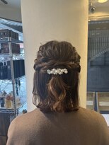 ティアラ 桜木町(TIARA) ハーフアップ