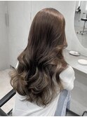クリーミーマロンベージュ×レイヤーカット【chisato指名】