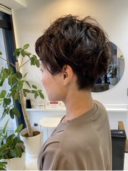 エンリッチヘア(enrich hair)の写真/一人ひとりの骨格に合わせて似合わせる、再現性の高いパーマスタイルをご提案◎忙しい朝のセットも楽に♪