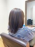 【ショート/ミディアム】カット+艶感オイルカラー＋トリートメントorプチスパ