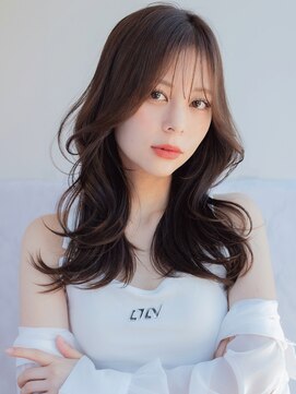 エニー 栄(Any) Any 韓国スタイル くびれセミロング