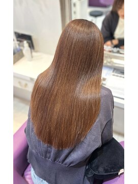 ハピネスフィール 宇治店(Happiness FEEL) 30代40代 髪質改善 縮毛矯正 グレージュ トリートメント 美髪