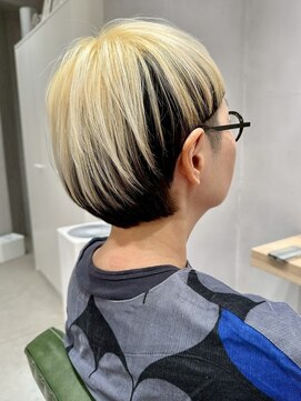 ボタンヘアー 日吉(BoTaN HAIR) マッシュショート/ルーツカラー/アンブレラカラー/ブリーチ/日吉