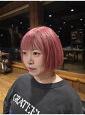 ピンクボブ×レイヤー