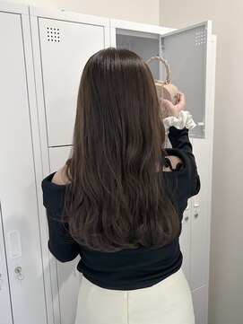 くすみベージュ/枚方美容室/大阪美容室
