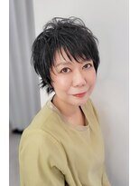 トウカ 南流山店(TOUKA)&nbsp;ショートレイヤー ゆるっとパーマ くせ毛活かし