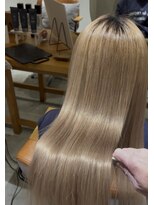 アメイロ(ameiro)&nbsp;ameiro☆ブリーチ毛の髪質改善ヘアエステ