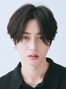 エルマーク 四条烏丸(L-MARK) ニュアンスパーマ/センターパート/マッシュ/カルマパーマ/メンズ