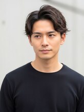 ジエクト アイロ 江坂駅前店(The Ect ilo)&nbsp;【ニュアンスパーマ】メンズカット/メンズパーマ/センターパート