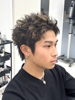 ウィル バイ ブラウン(Vir by Brown)&nbsp;- [x] MEN’S HAIR/サーフカール/刈り上げセンターパート/藤沢