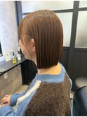 大人かわいいミニボブ