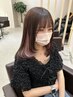 カット＋インナーカラー＋スプリナージュトリートメント￥17800