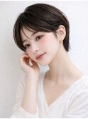シアーラインマッシュショート【酸性ストレート /縮毛矯正】