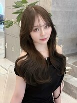 エヌ 大阪梅田茶屋町(enu) 海外風レイヤーカット×ショコラブラウン