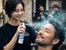 夏限定!カットコース+【頭皮スパ+フェイスケア10分】冷感スプレープレゼント