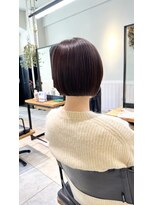 リディー(Lidee) ぱつっとボブ12.19ココアベージュ