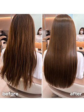 アース 渋谷店(HAIR&MAKE EARTH) 渋谷|髪質改善×縮毛矯正で叶える艶髪ロング
