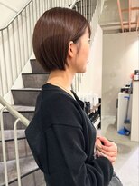 カミエ(kamie) ブラウンボブ×カット&カラー&トリートメント