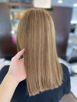 ビーワンヘアー 藤井寺 土師ノ里(B1hair)&nbsp;20代30代/ブリーチなし/ベージュ