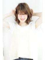 トリッカ 代官山(tricca)&nbsp;外ハネリラックスウェーブボブ  tricca代官山stylist小走祥菜