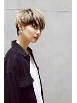 レンジシ オモテサンドウ(RENJISHI omotesando)&nbsp;柔らか質感の小顔ショート 《RENJISHI　池田》