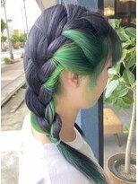 トッカ(tocca)&nbsp;ファンシーインナーカラー（グリーン）