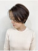 【morio成増/米村】大人丸みショート　髪質改善