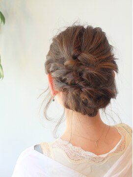 アンフィ 矢向(Anphi) 【Anphi】編み込みアレンジ