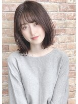 ニスル 町田店(NISURU)&nbsp;似合わせカット/大人ガーリー/ダークアッシュ/着物/町田/町田駅