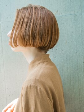 リリアン 表参道(relian) マチルダボブ×オレンジアッシュ