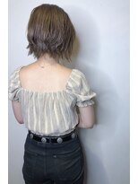 モルニ(MORNI)&nbsp;ショコラベージュ_マロンベージュ Aラインボブ かきあげ