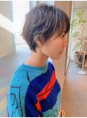 パーマの残りをくしゅっと!/ボブパーマ/前髪パーマ