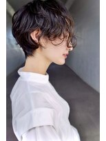 グランアージュ 船橋南口店(grandage)&nbsp;大人可愛いくびれヘア/前髪なしショート/ダークアッシュ船橋