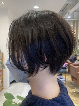 ジェービーヘア 稲毛(jb hair) 30代40代50代代大人可愛い前下がりショートボブ☆