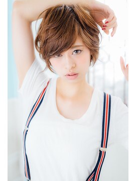 ノアエクレ 銀座(noah ecle) 【noahecle銀座】グレージュ似合わせカットエアリーショート