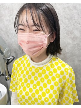 コーパル(copal) 生え際で作る薄めの前髪・おろしも流しも出来る万能バング！